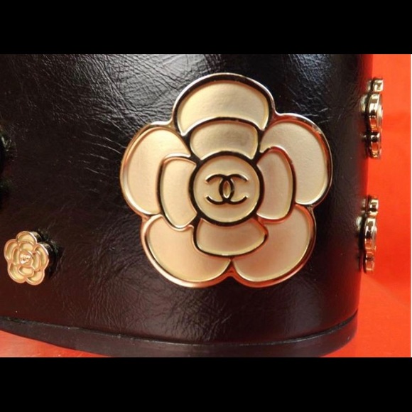 CHANEL platform cape toe lace up Oxford wedges - Picture 5 of 8